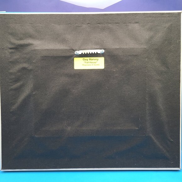 Guy Harvey Full House Framed Turtle Fish Dye Sublimation On Aluminum Registered - Picture 2 of 6